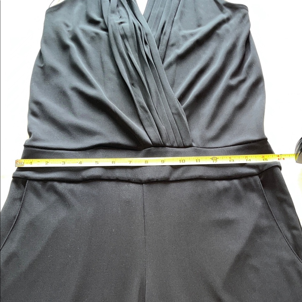 INC International Concepts Elegant Black Jumpsuit Size Medium - Picture 5 of 8